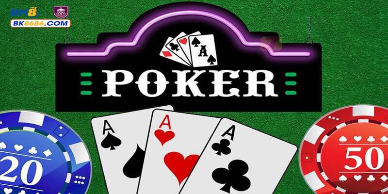 Poker trực tuyến tại BK8